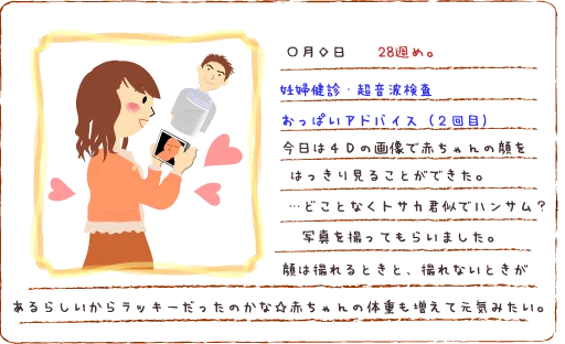 妊娠28週 『妊婦健診』